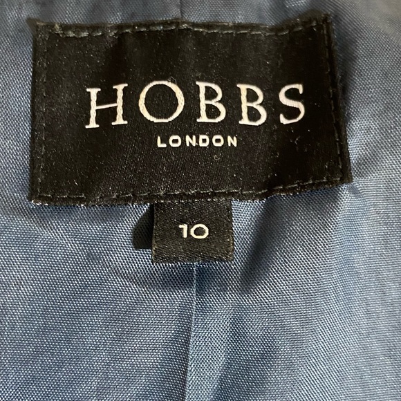 Hobbs of London Tweed Brown Wool Blazer Size 10 - Picture 5 of 7
